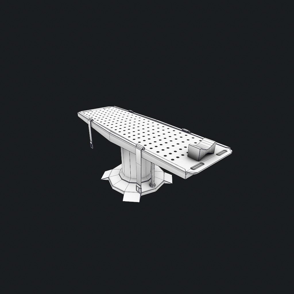 Old Autopsy Tabel V1 pbr Low-poly 3D model_15