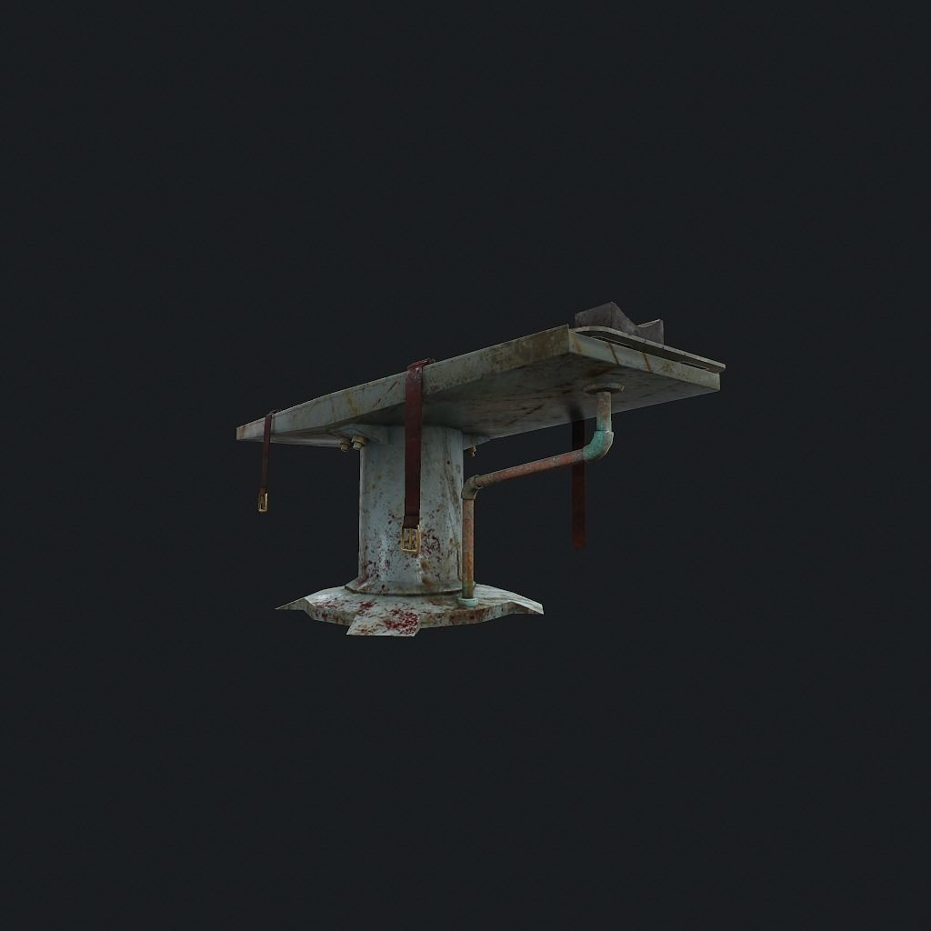 Old Autopsy Tabel V1 pbr Low-poly 3D model_5