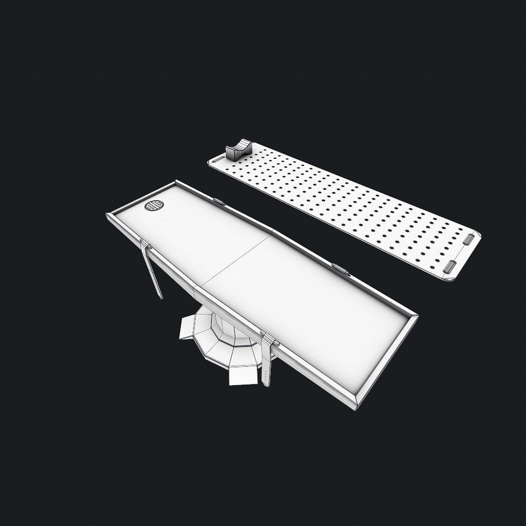 Old Autopsy Tabel V1 pbr Low-poly 3D model_19