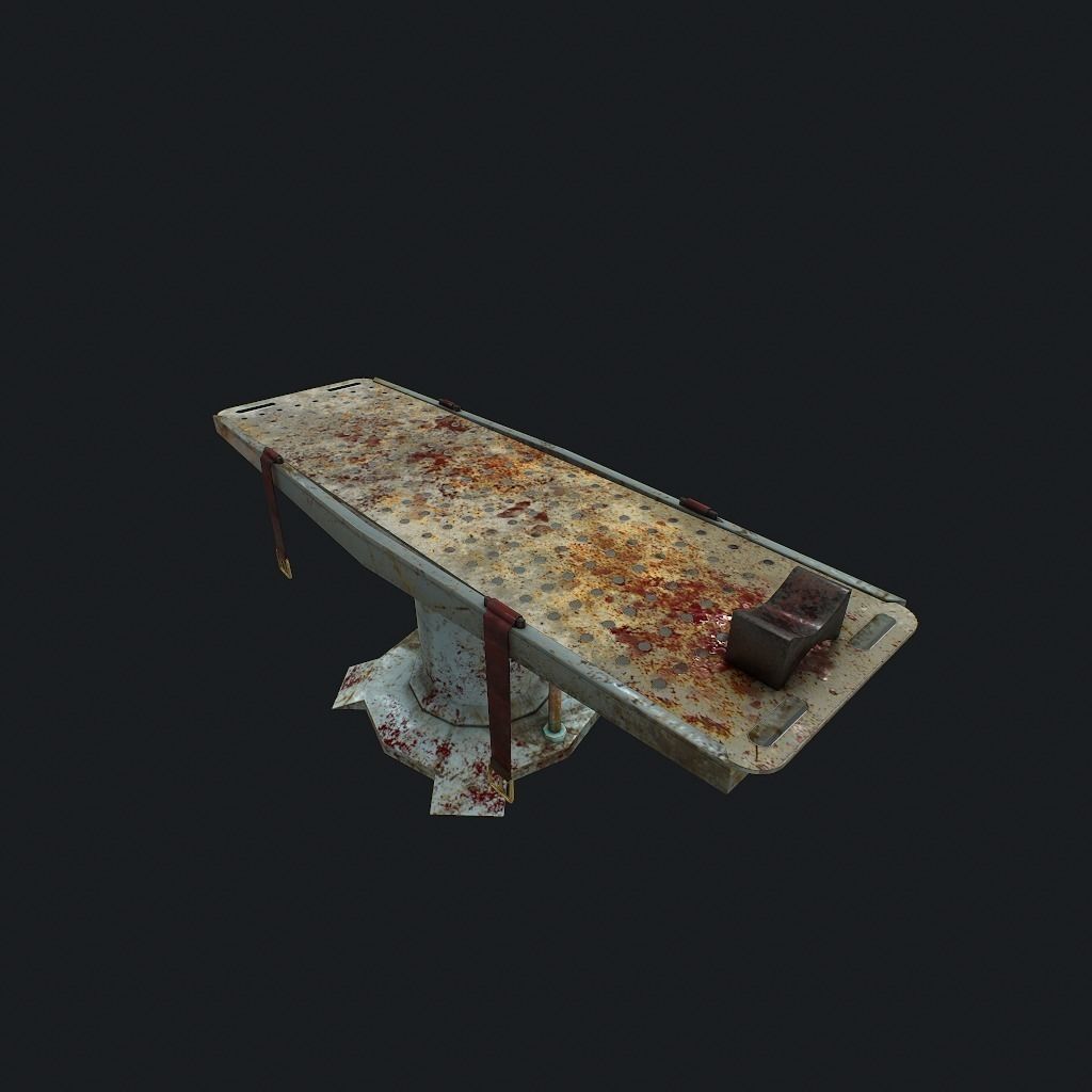 Old Autopsy Tabel V1 pbr Low-poly 3D model_7