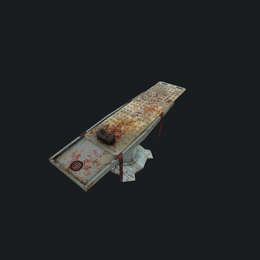 Old Autopsy Tabel V1 pbr Low-poly 3D model_12