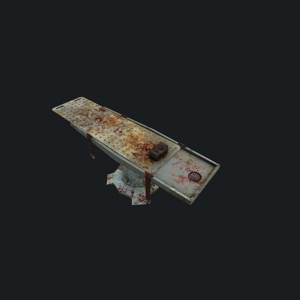 Old Autopsy Tabel V1 pbr Low-poly 3D model_11