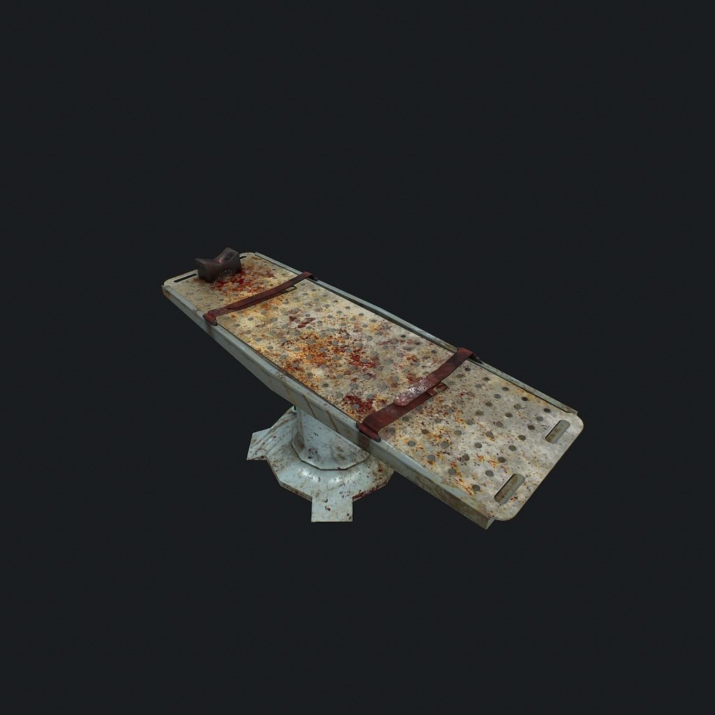 Old Autopsy Tabel V1 pbr Low-poly 3D model_9