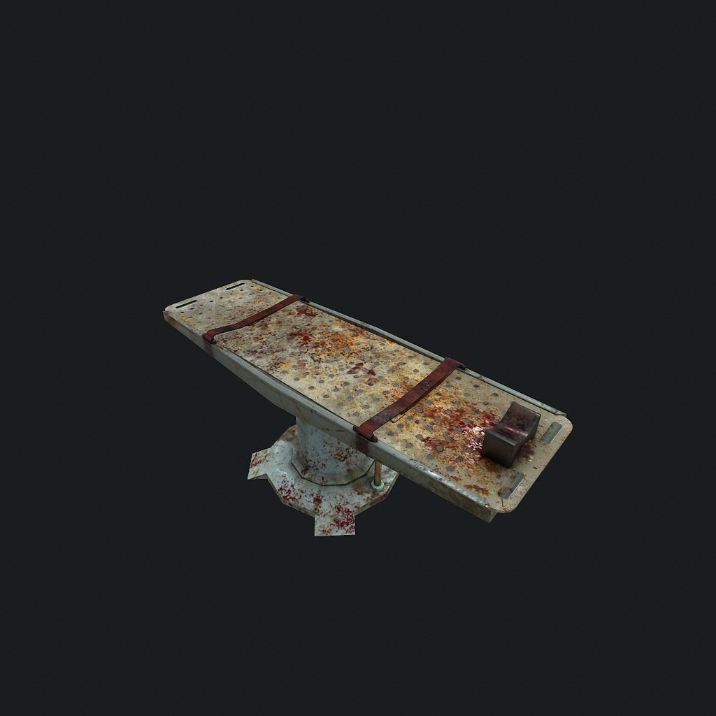 Old Autopsy Tabel V1 pbr Low-poly 3D model_8