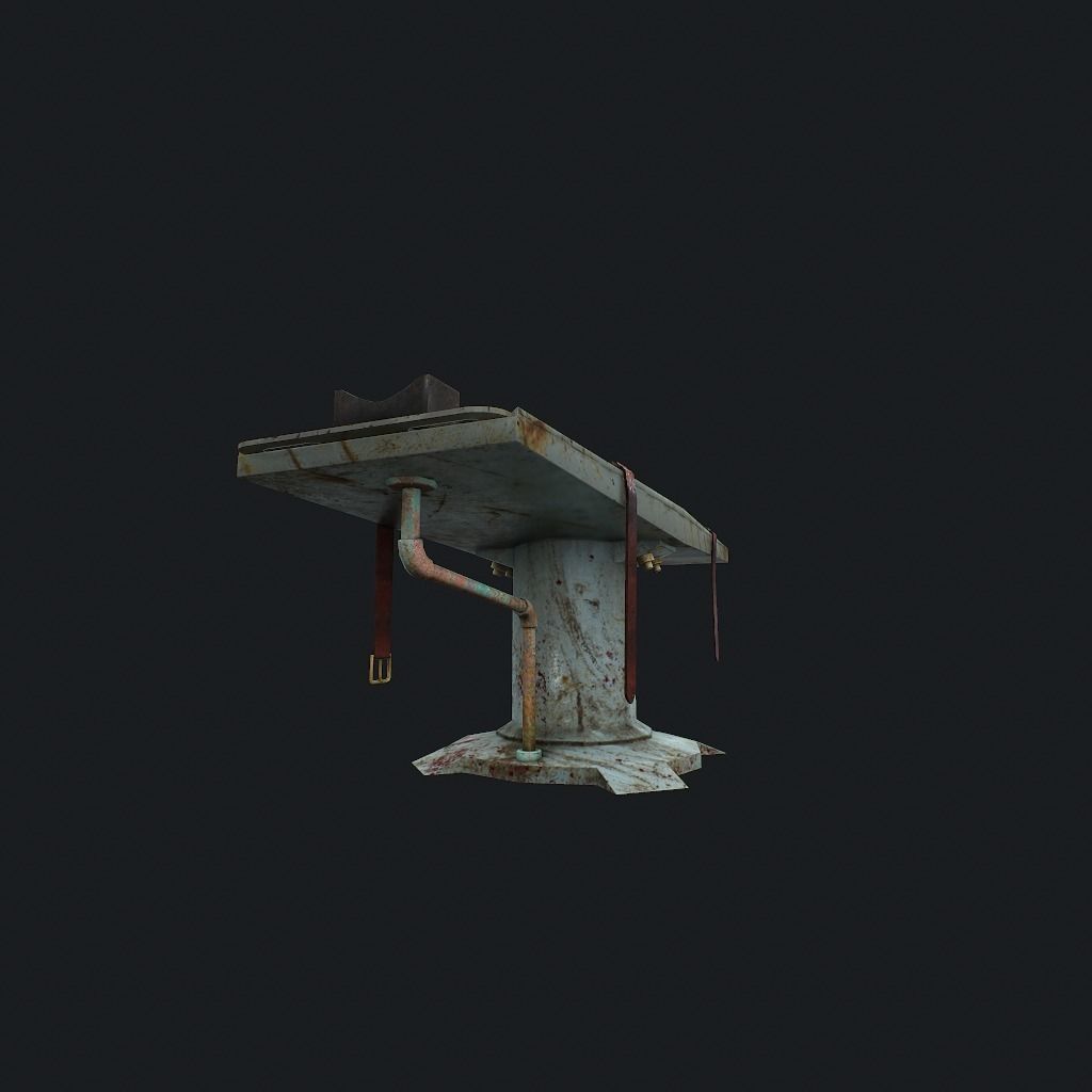 Old Autopsy Tabel V1 pbr Low-poly 3D model_6