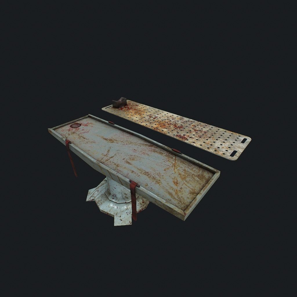 Old Autopsy Tabel V1 pbr Low-poly 3D model_13