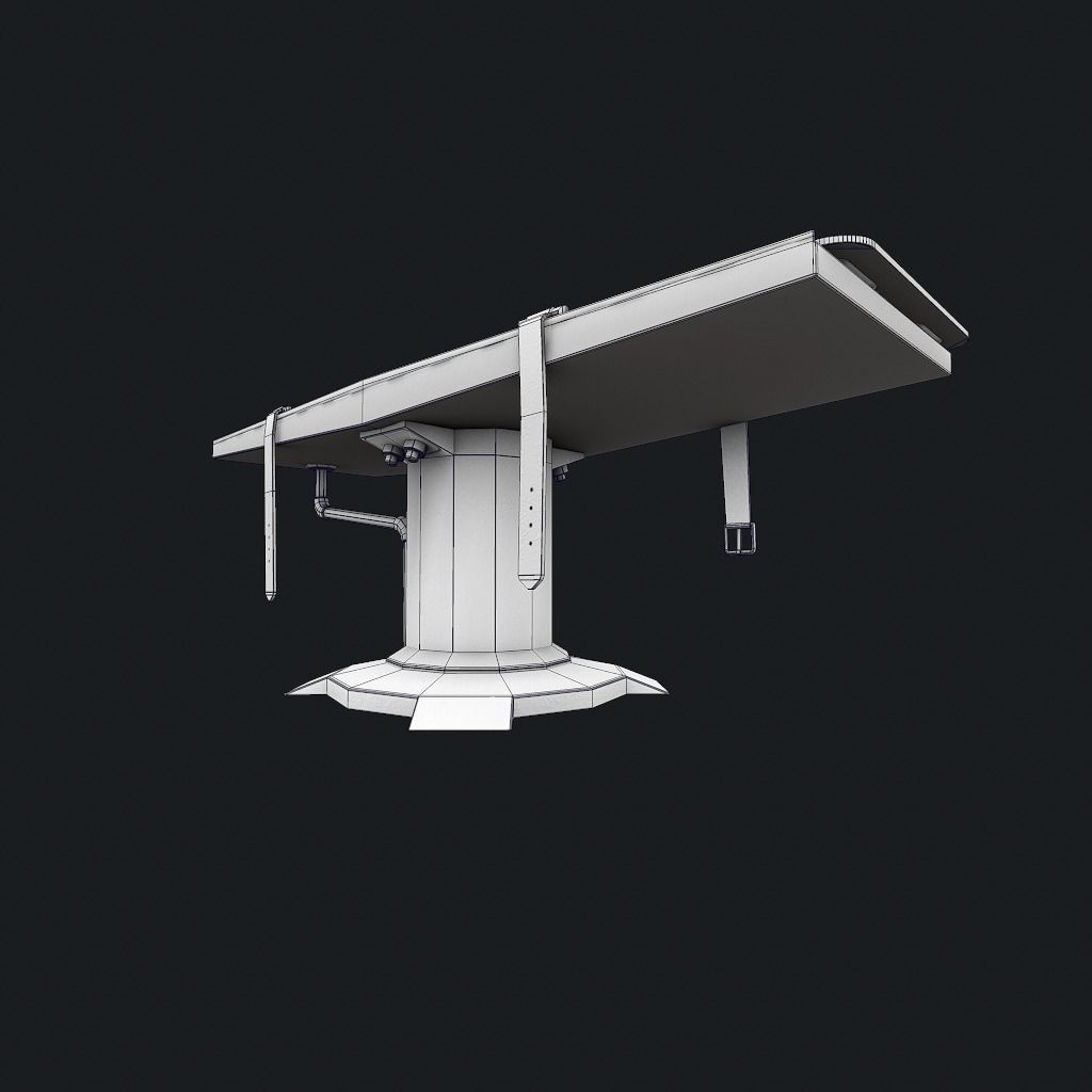 Old Autopsy Tabel V1 pbr Low-poly 3D model_18