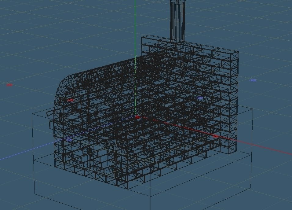 Homemade pizza-kiln 3D model_7