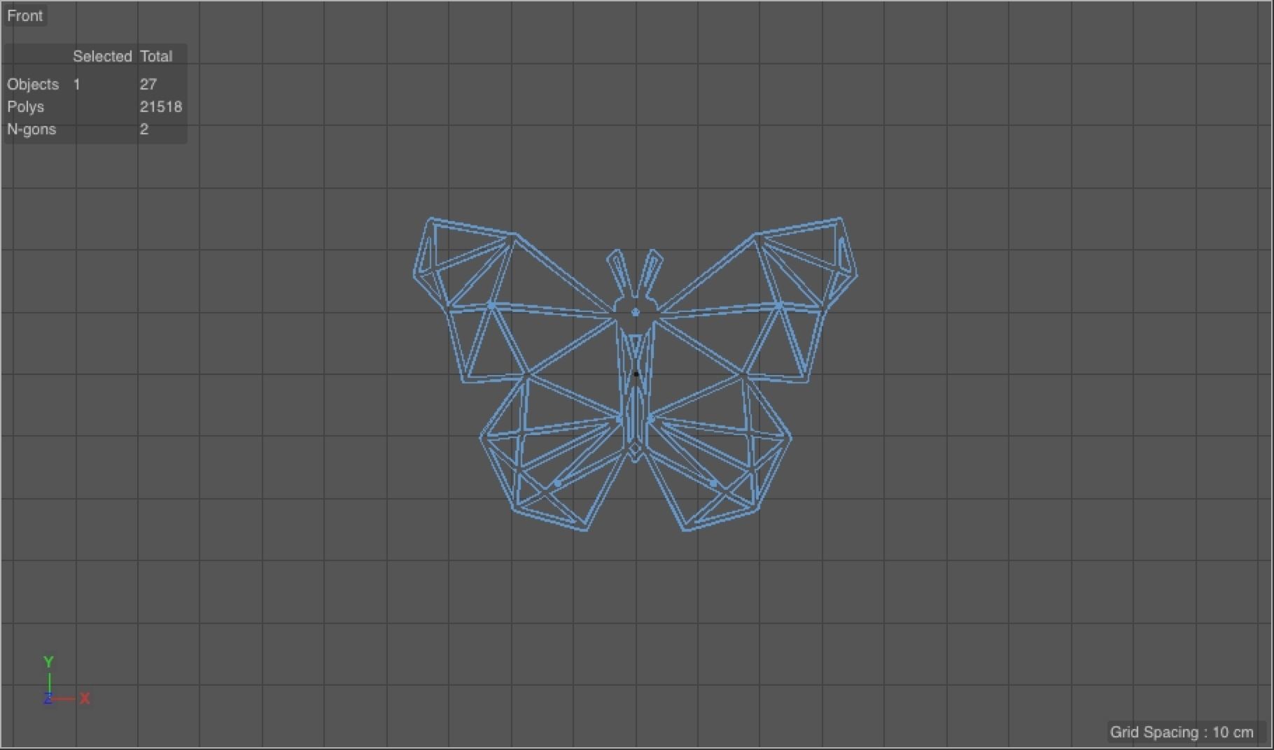 LineAnimals - Wall Decor 3D model_8