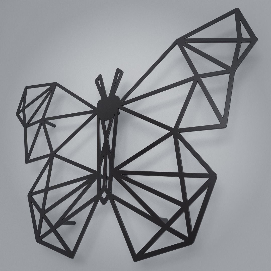 LineAnimals - Wall Decor 3D model_4