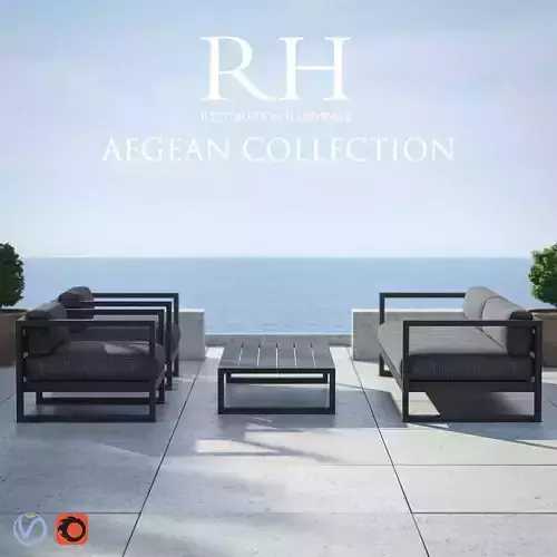 RH AEGEAN Collection 3D model