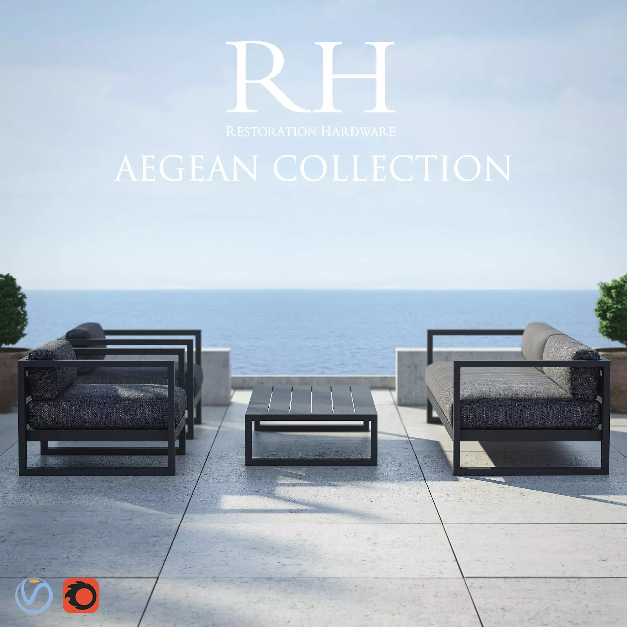 RH AEGEAN Collection 3D model_0