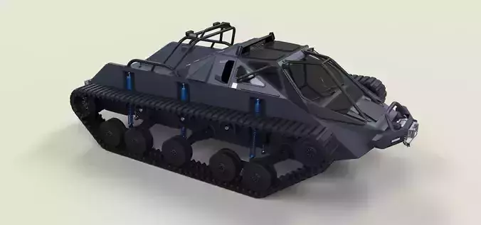 Pickup tracked vehicle