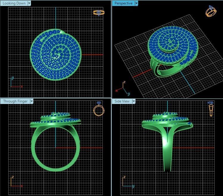 Ring T00570 3D print model_2