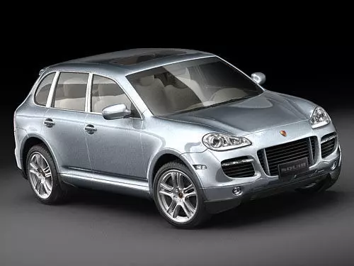Porsche Cayenne 2008 3D Model 3D model