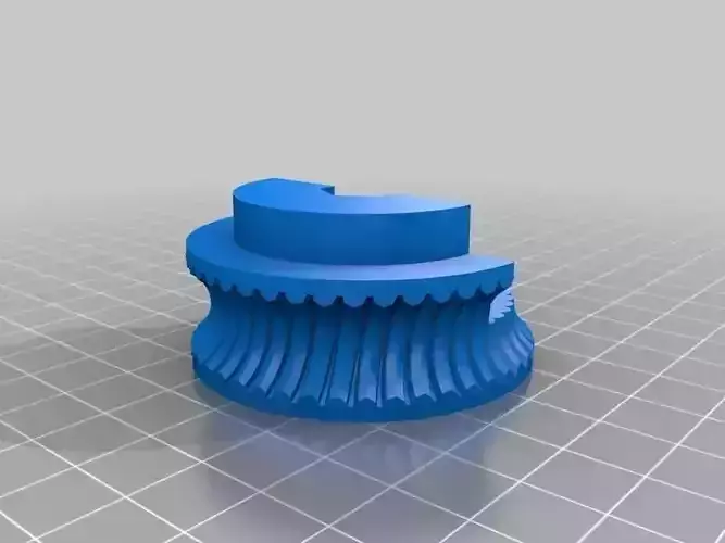 Linear Actuator Worm Gear Free 3D print model