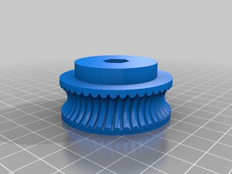 Linear Actuator Worm Gear Free 3D print model_1