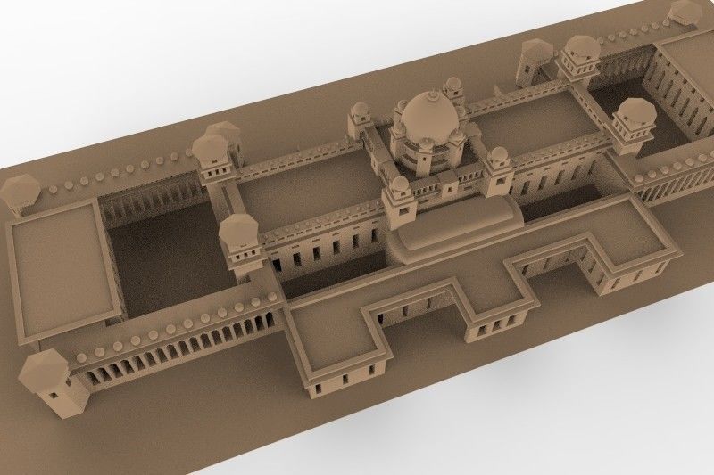 Palace of India - Umaid Bhawan Palace 3D print model_5