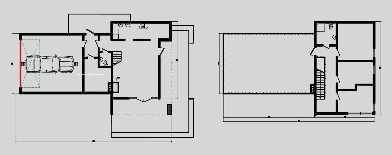Modern house 3D model_5