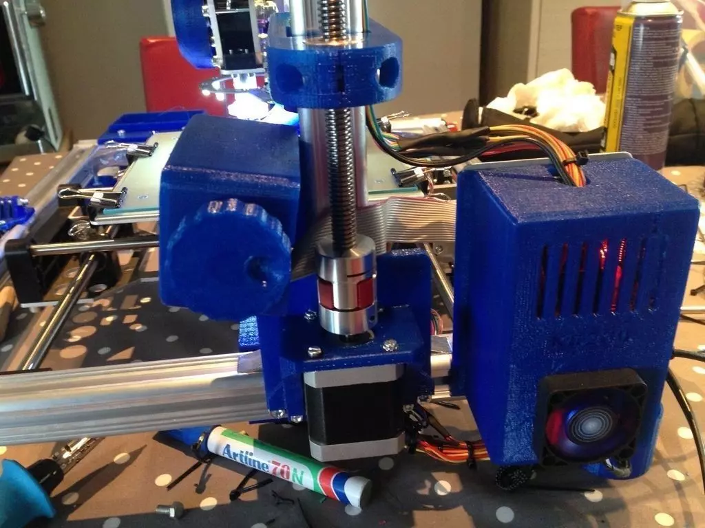 K8200 3Drag Z-motor mount Free 3D print model
