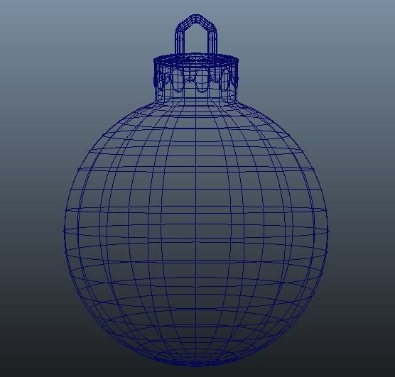 Christmas Ball 3D model_3