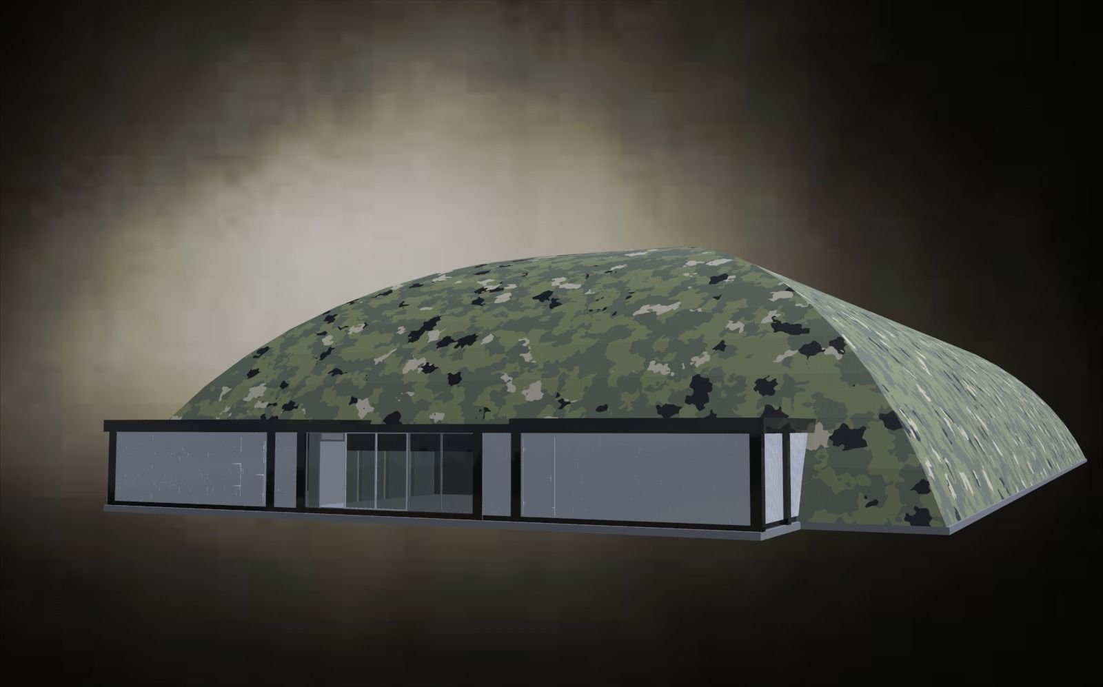 Ice Hockey Arena 3D model_3