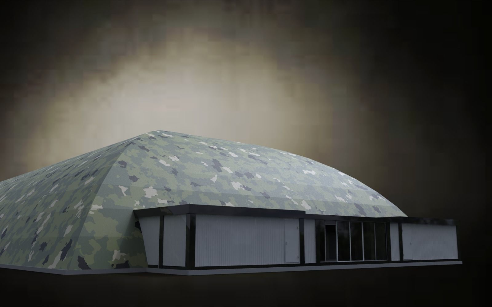 Ice Hockey Arena 3D model_2