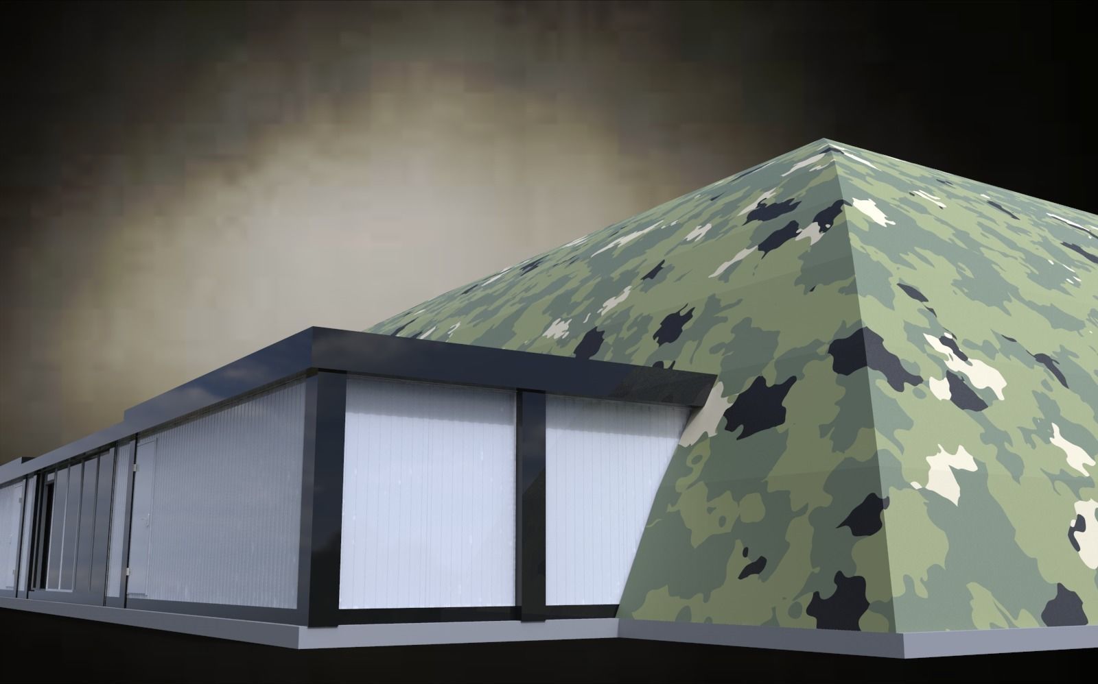 Ice Hockey Arena 3D model_4