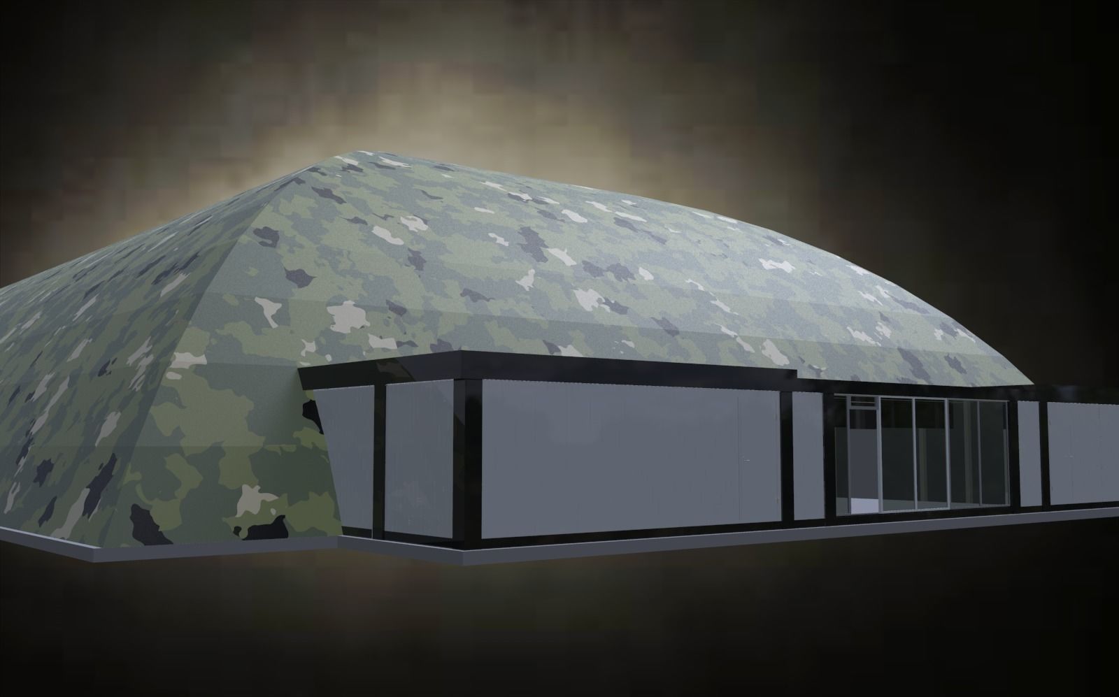 Ice Hockey Arena 3D model_6