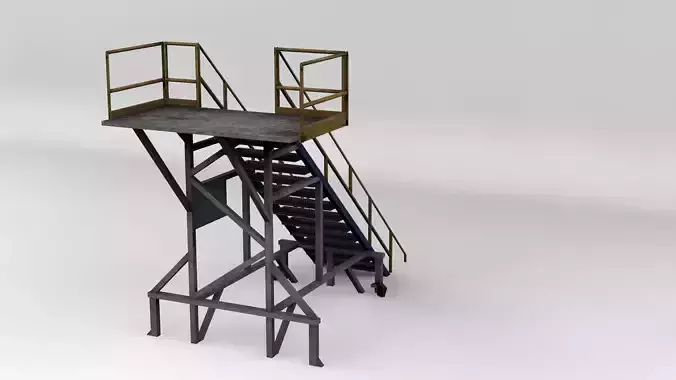 machinery stairs moveable large