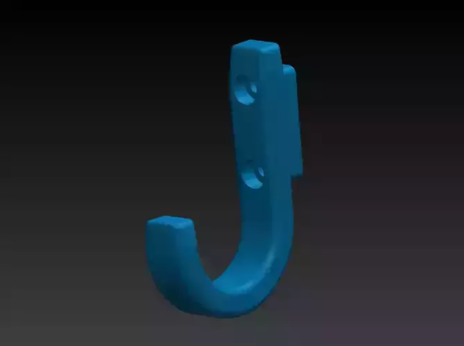 Coat hook Free 3D print model
