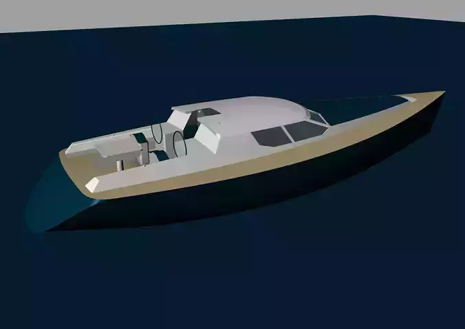Sailing Yacht  3D model