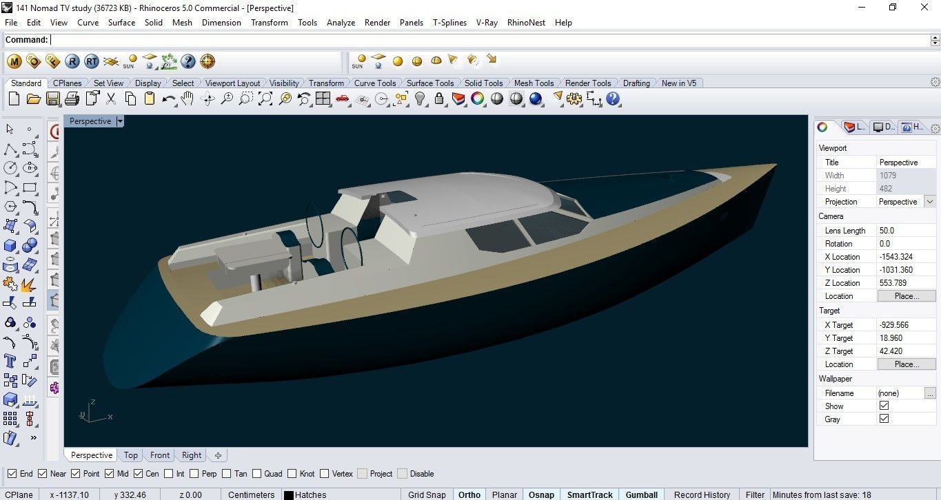 Sailing Yacht 3D model_6