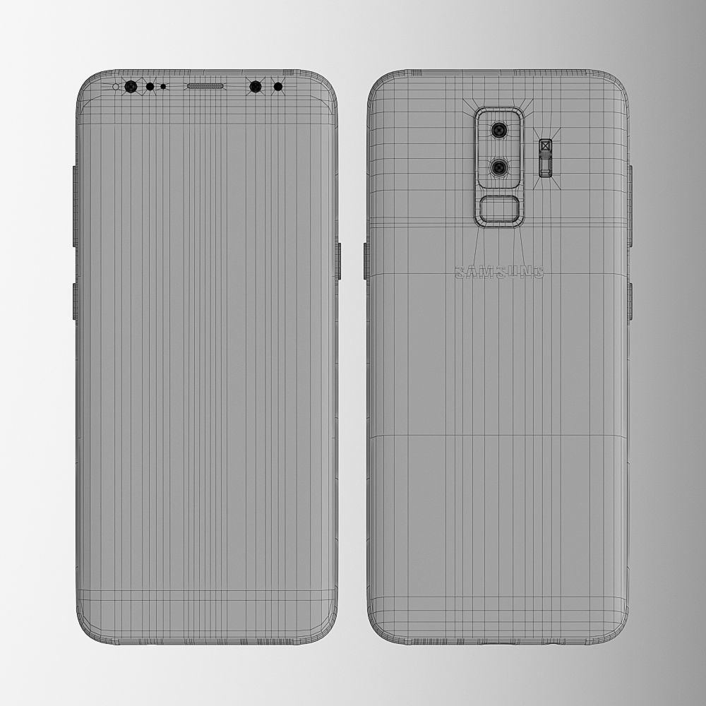 Samsung Galaxy S9 3D model_13