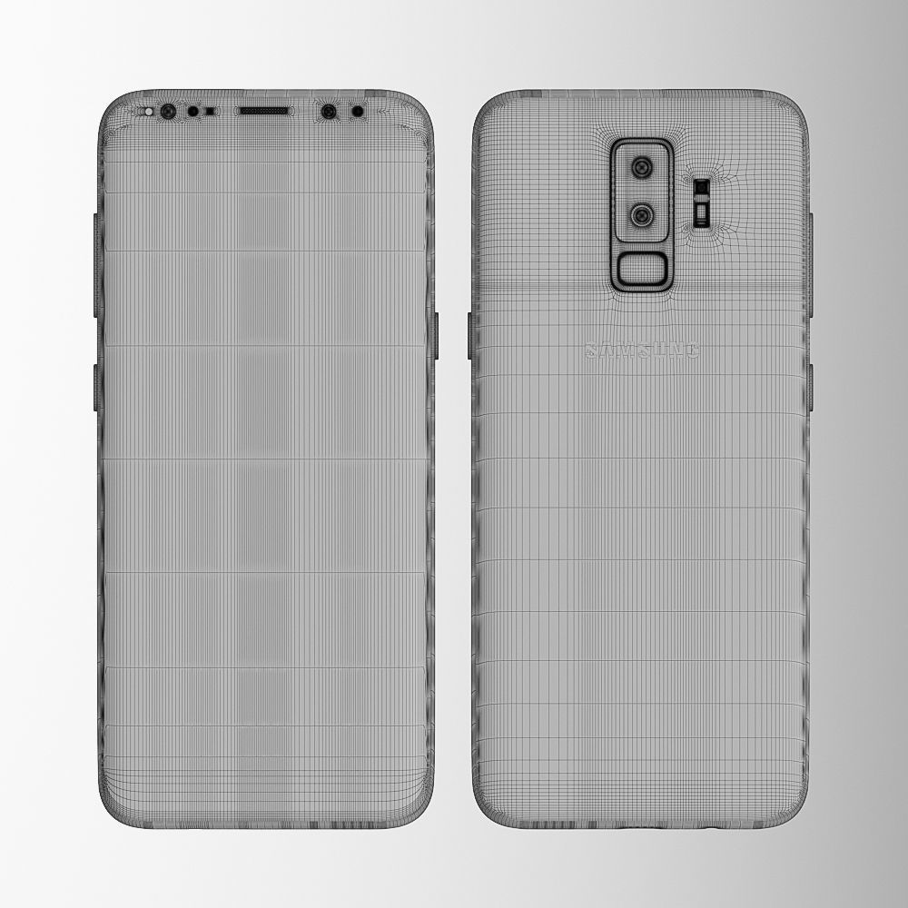Samsung Galaxy S9 3D model_14