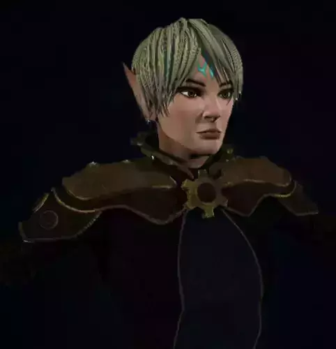 Joel - Sci-Fi Hero 3D model