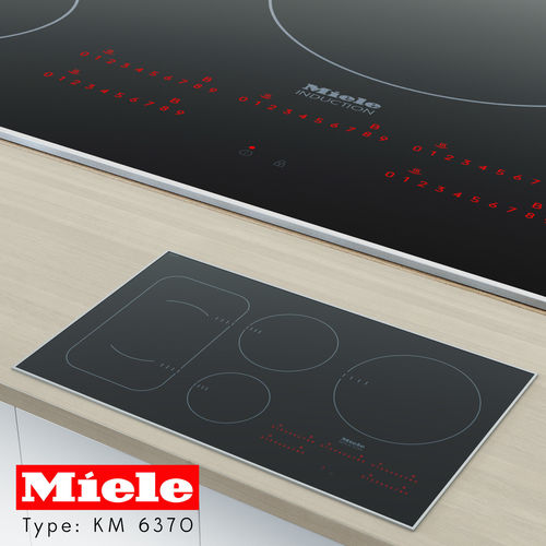 Miele Cooktop KM 6370 3D model