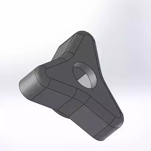 Wing nut M8 Free 3D print model