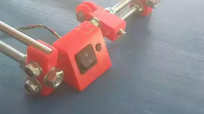 Power switch support for Prusa i3