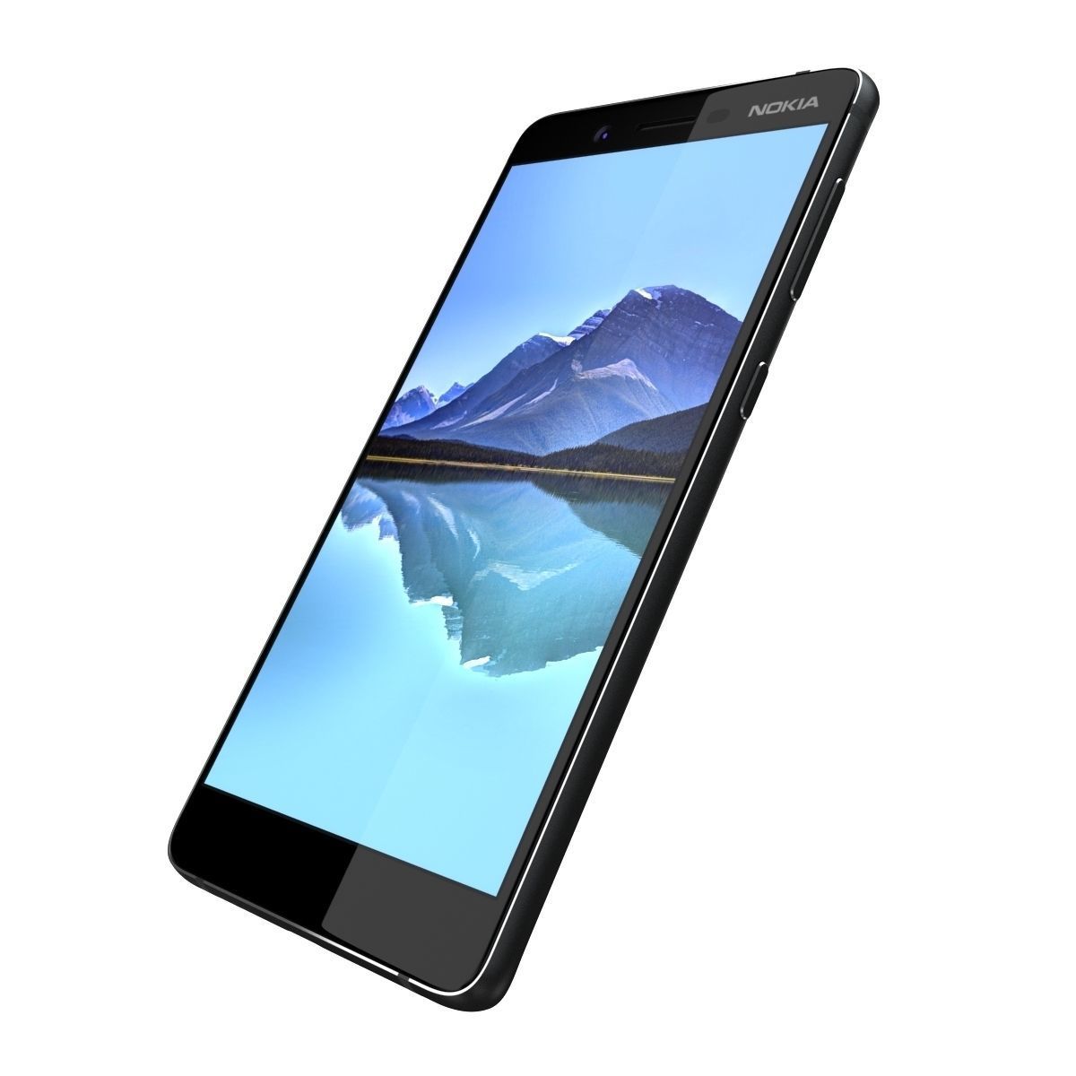 Nokia 7 Black And White 3D model_14