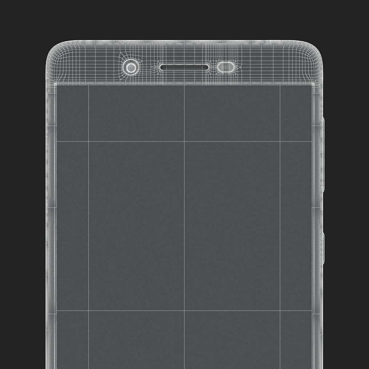Nokia 7 Black And White 3D model_36
