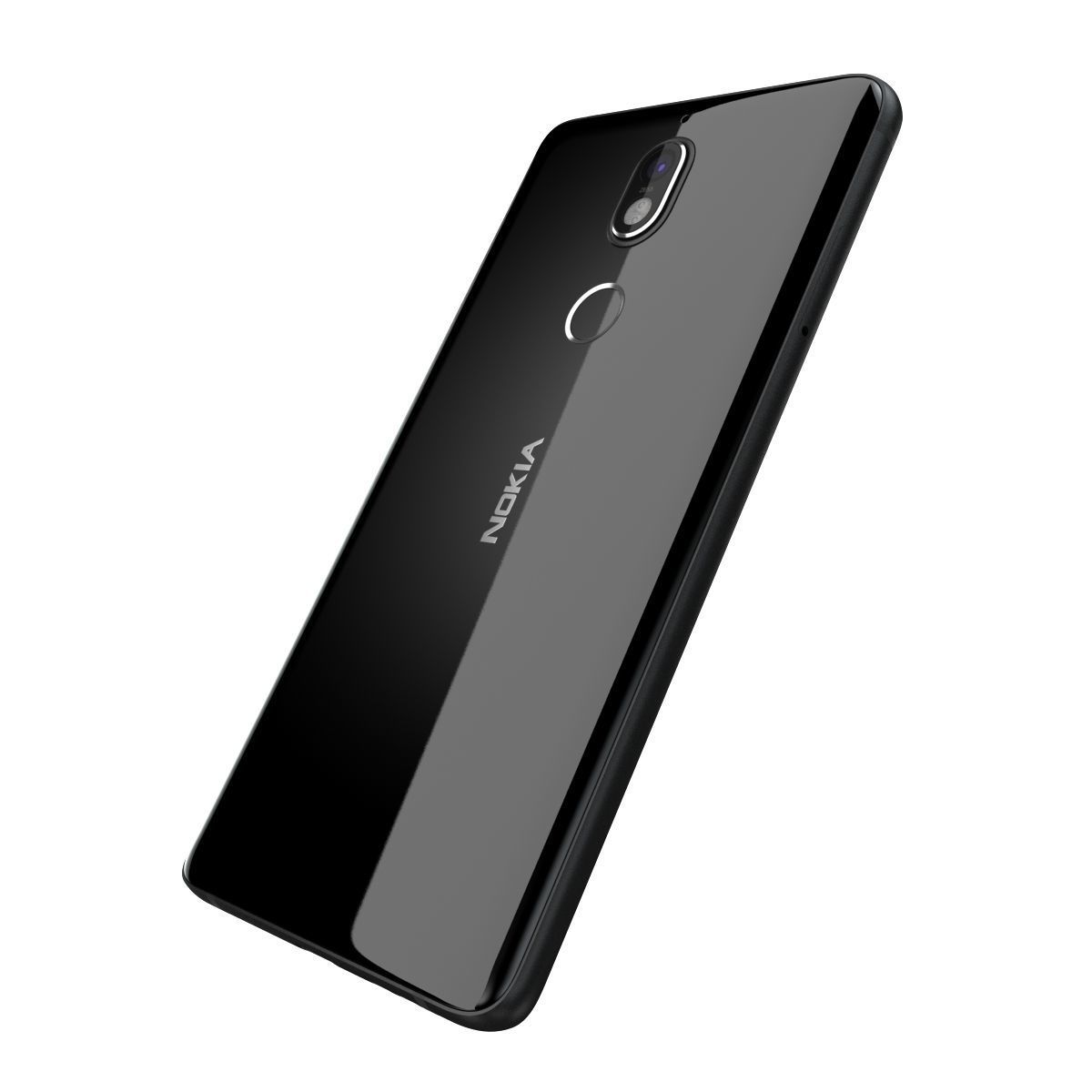 Nokia 7 Black And White 3D model_15