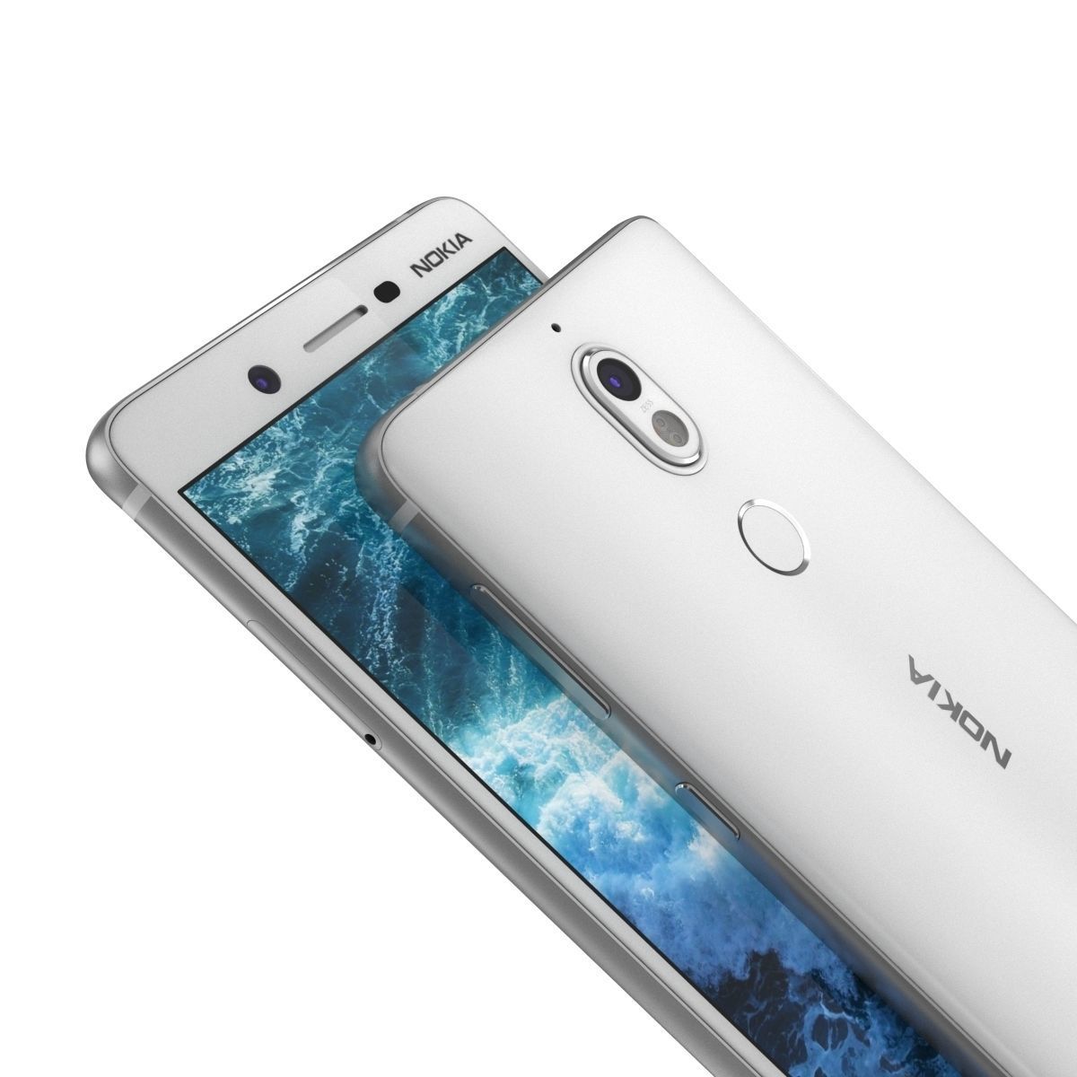 Nokia 7 Black And White 3D model_22