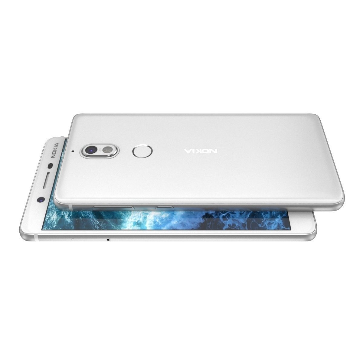 Nokia 7 Black And White 3D model_27