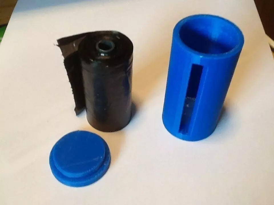 dog container bags waste Free 3D print model