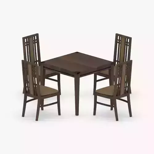 0759 - Table and Chairs Set
