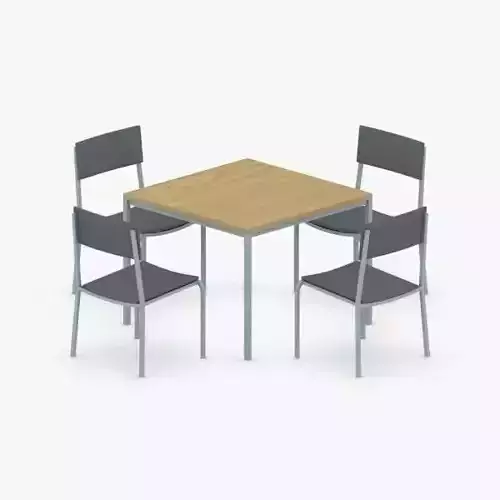 0776 - Table and Chairs Set