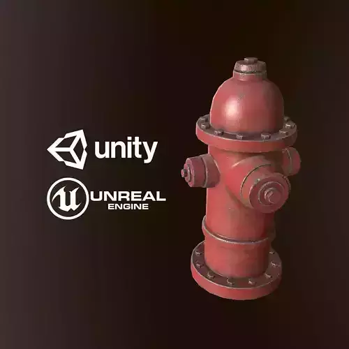 Fire Hydrant - PBR Game Ready