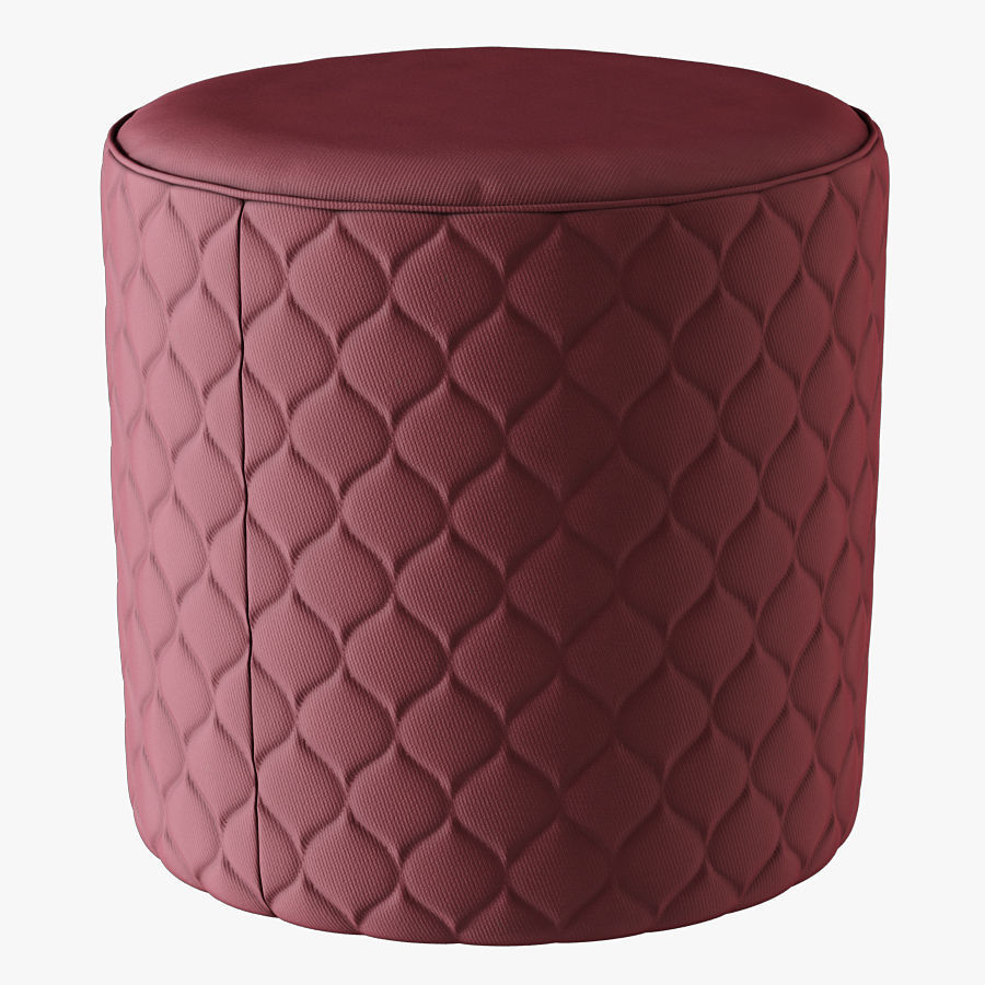Pouf Corolle 3D model_2