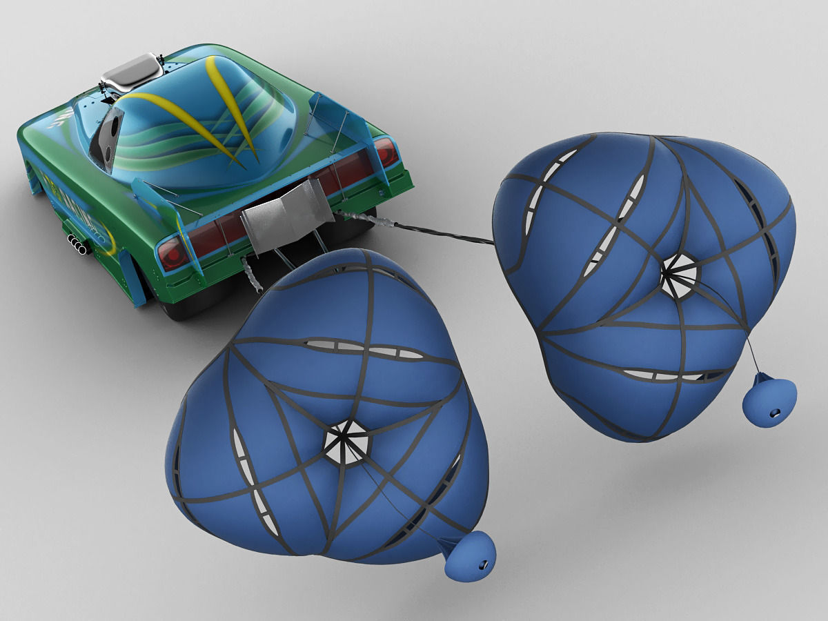 Dragster NHRA FunnyCar 3D model_6